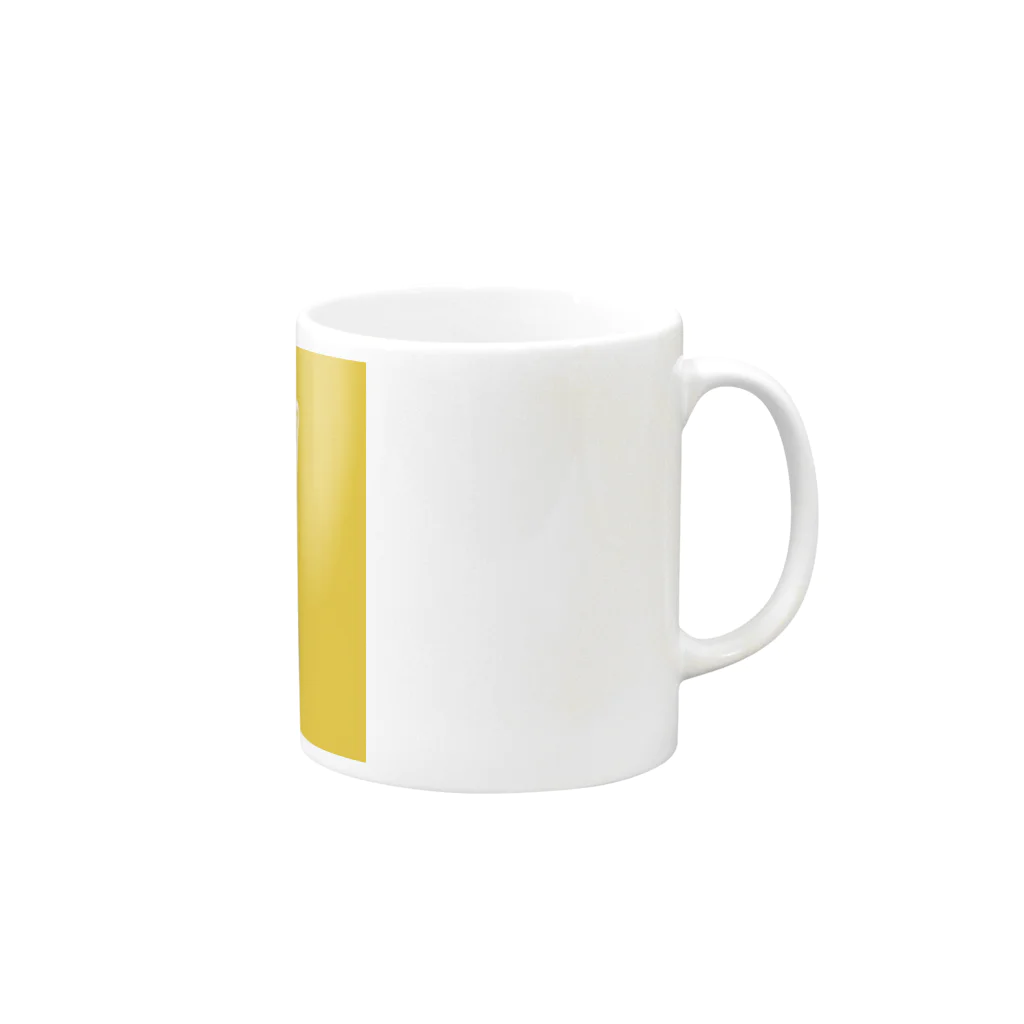 おしるこファクトリーのおビール Mug :right side of the handle