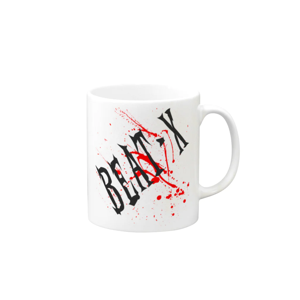 Ａ’ｚｗｏｒｋＳのBEAT-X Mug :right side of the handle