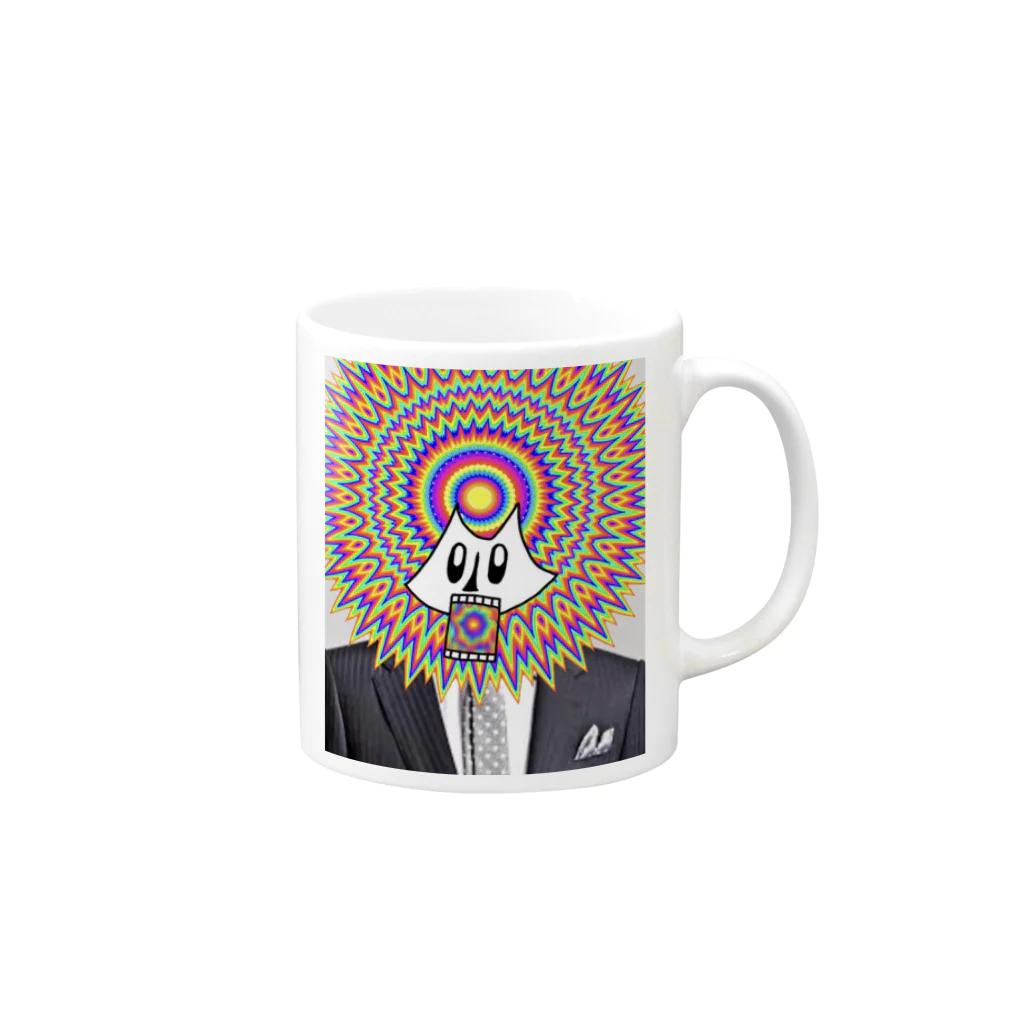 maximize_ktsの190823/024「psychedelic=Ansony」 Mug :right side of the handle