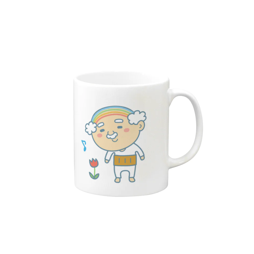 けーりんのこんにちは Mug :right side of the handle