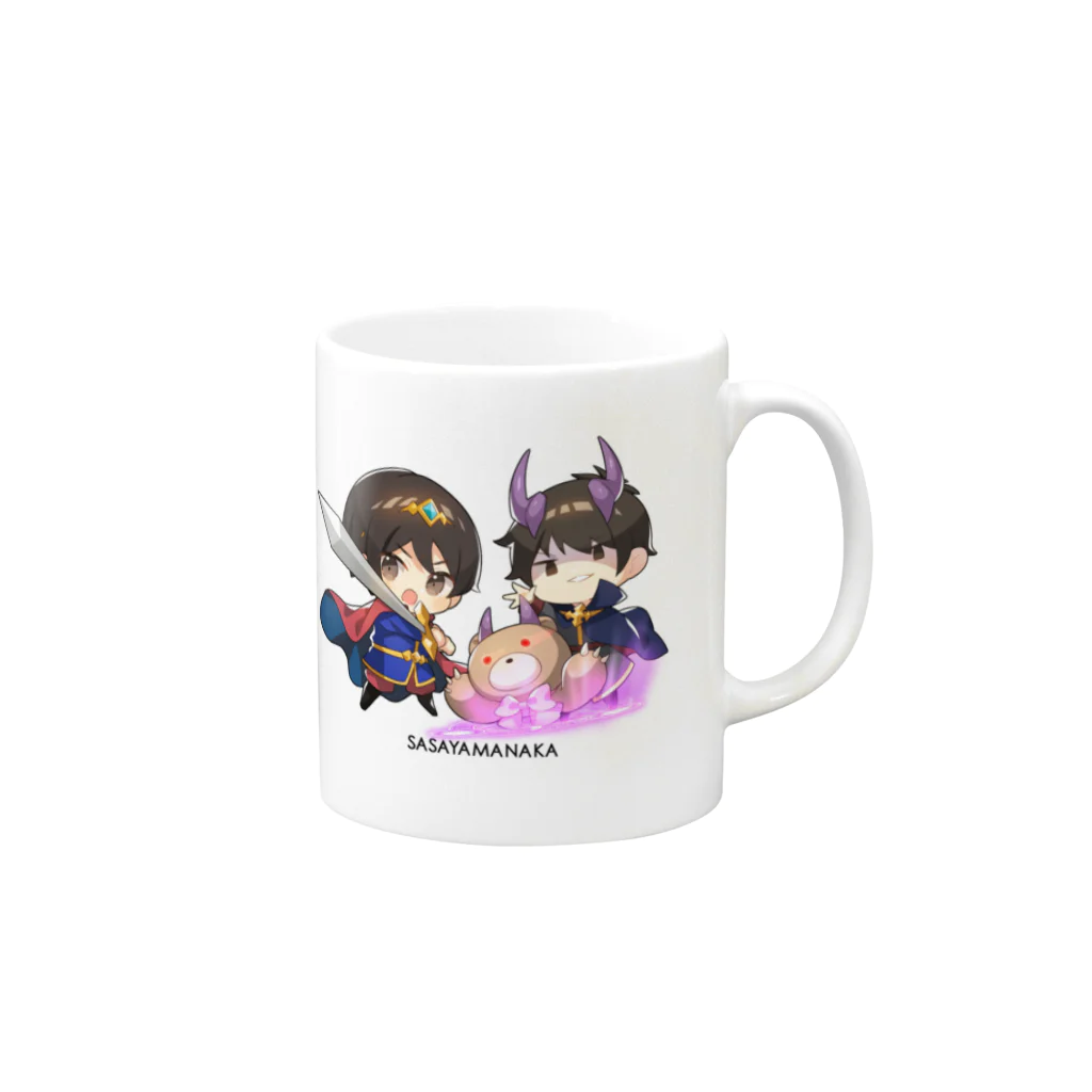 笹山中グッズショップの笹山中(RPG) Mug :right side of the handle