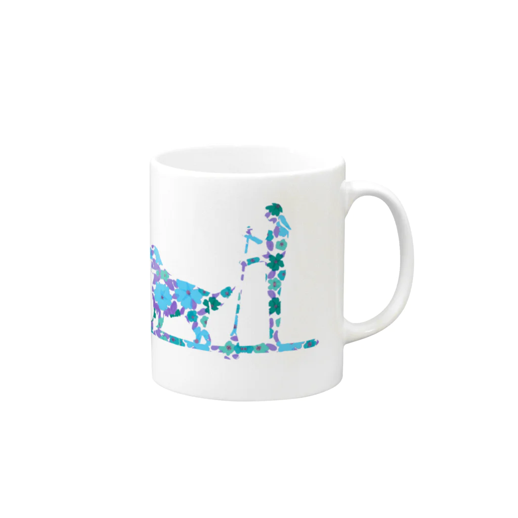 AtelierBoopのSupdog アイリッシュセッター Mug :right side of the handle