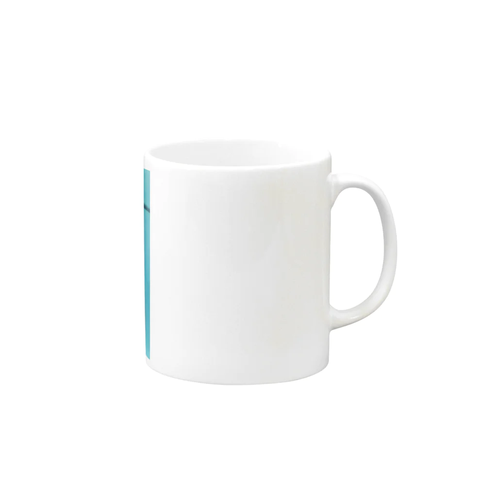 buttershopのぶふぉっごふぉっ Mug :right side of the handle