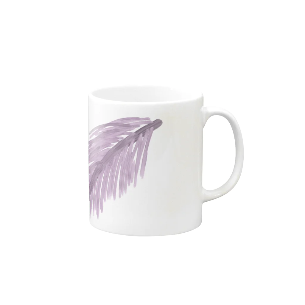 r6y017のフェザー🕊 Mug :right side of the handle