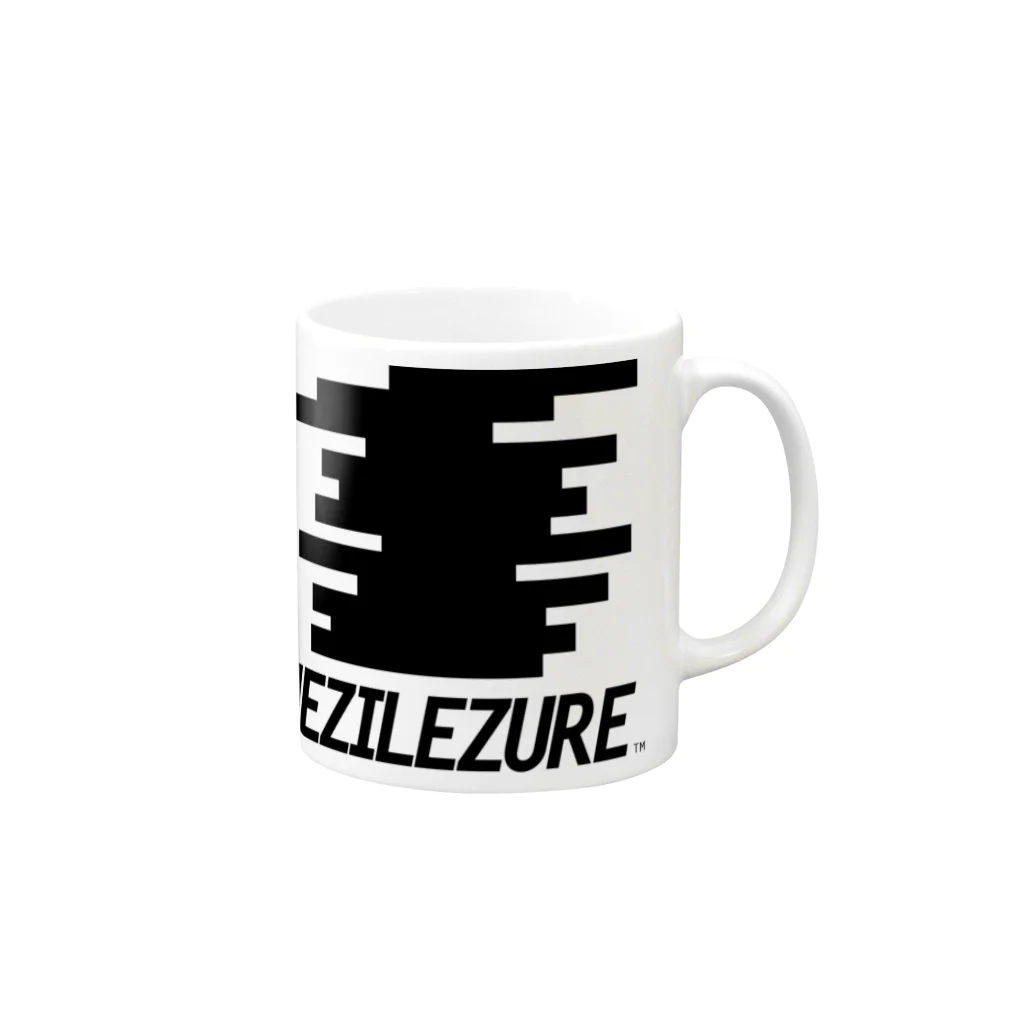 GERU GELU STOREのNEZILEZURE BIG LOGO Mug :right side of the handle