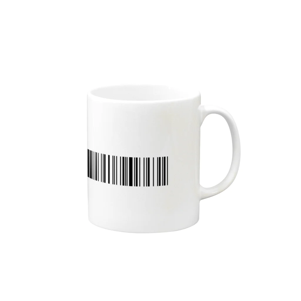 Ryosukeのbarcode? マグカップの取っ手の右面