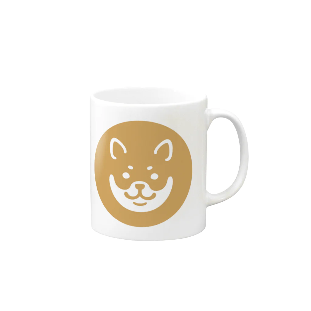 chi-bitのSHIBAT - アカシバ Mug :right side of the handle