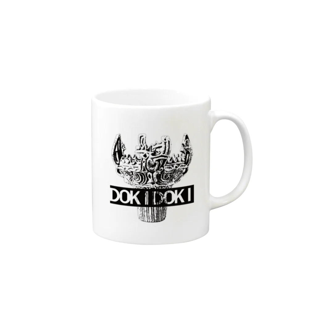 あのこの土器DOKI Mug :right side of the handle