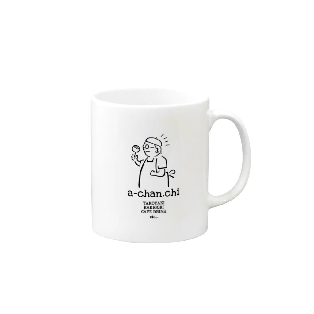 LaLaのあーchan家グッズ(今日も良い感じ) Mug :right side of the handle