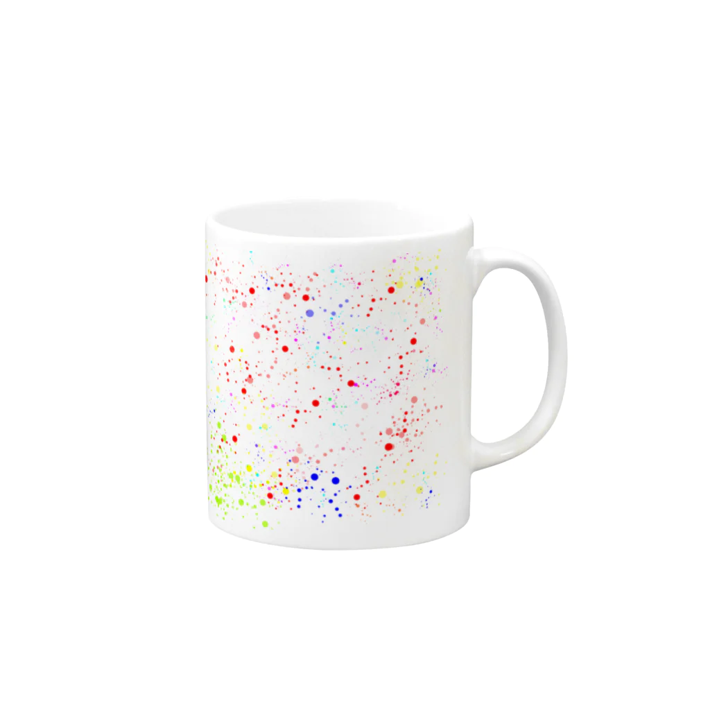 gjdfの点 Mug :right side of the handle