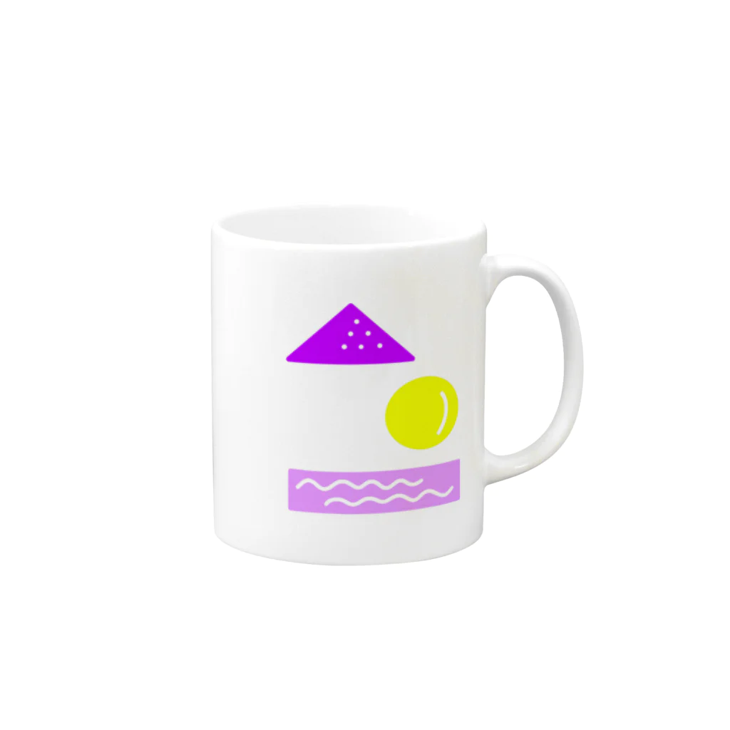 tamのおでん Mug :right side of the handle