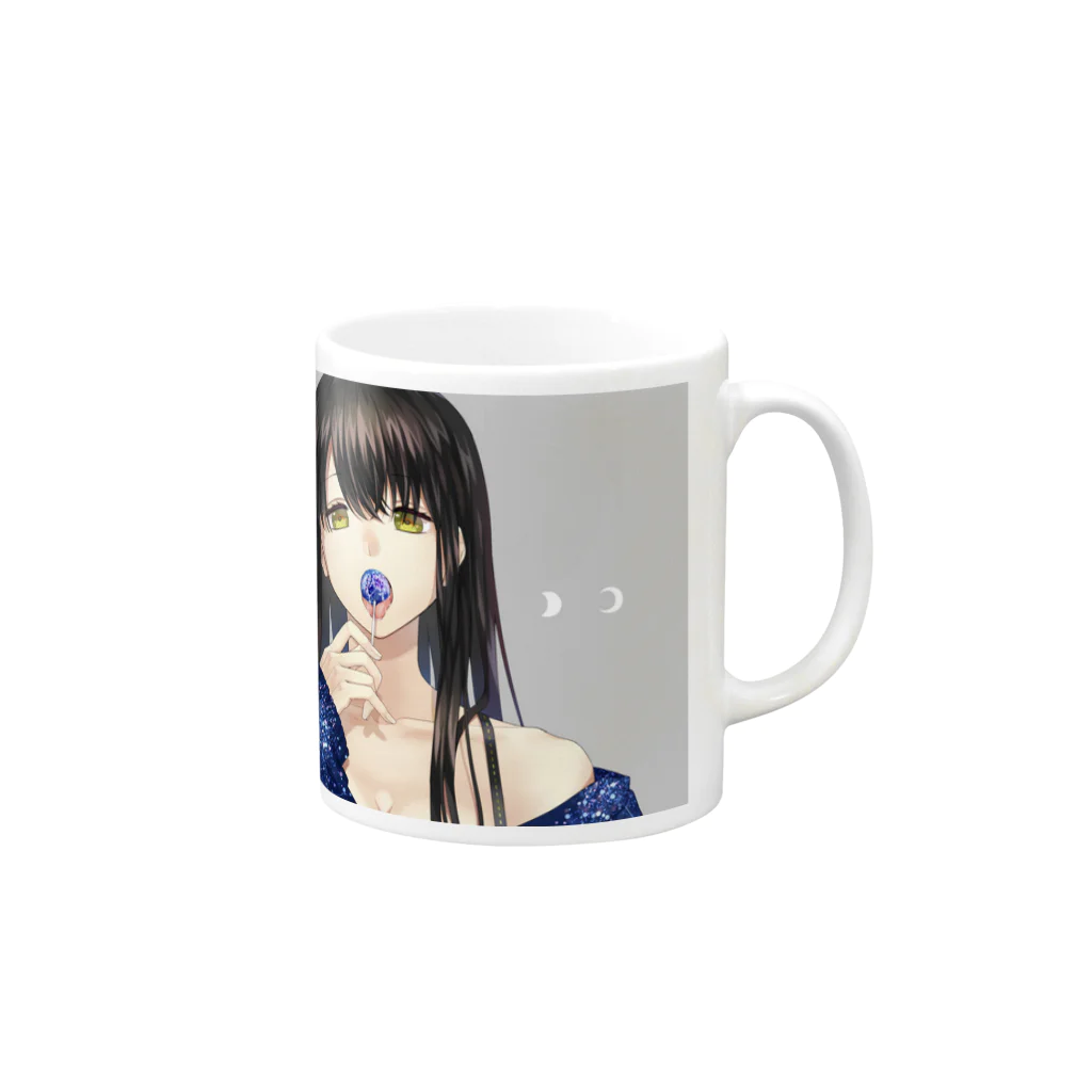 ふうわの未知の味 Mug :right side of the handle