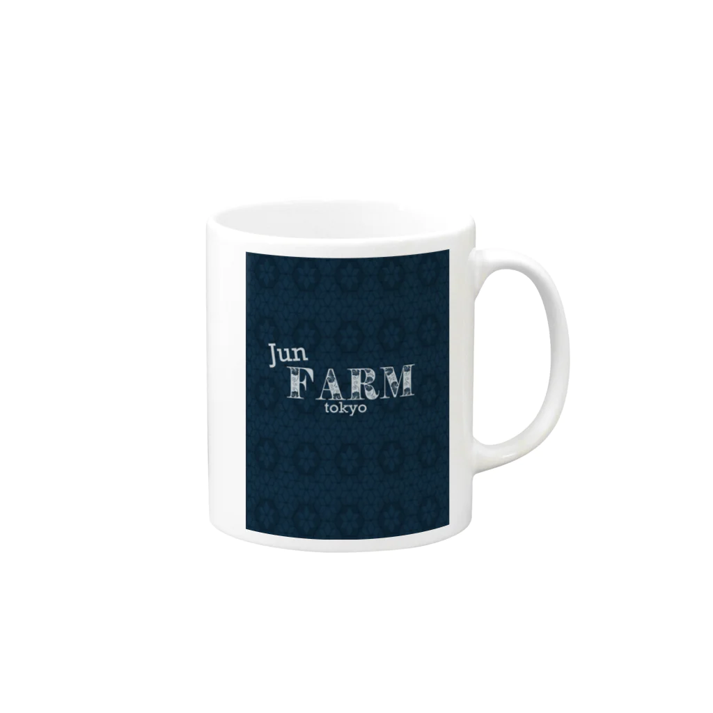 j&yGROWshopのjunfarmオリジナル Mug :right side of the handle