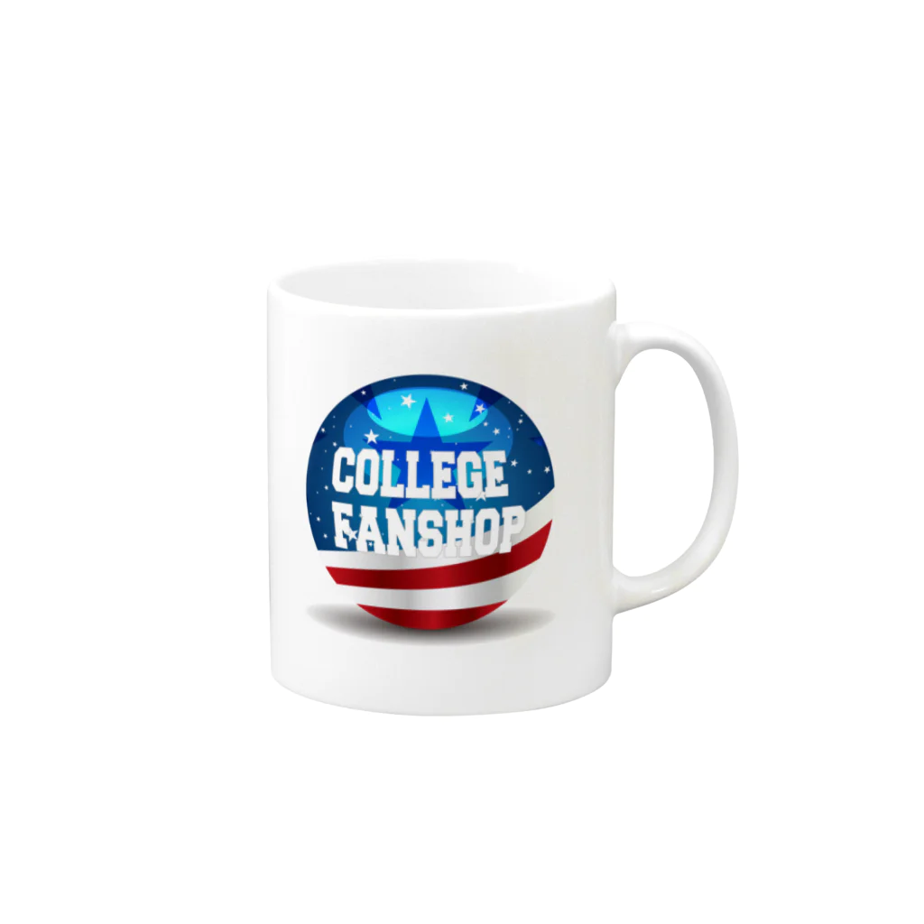 COLLEGE_FANSHOPのCOLLEGE FANSHOP マグカップの取っ手の右面