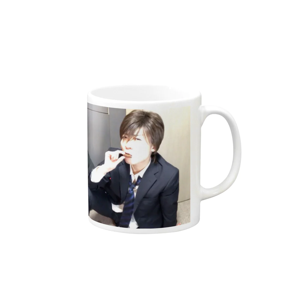 H Project shopのクッキーHyde②マグカップ Mug :right side of the handle