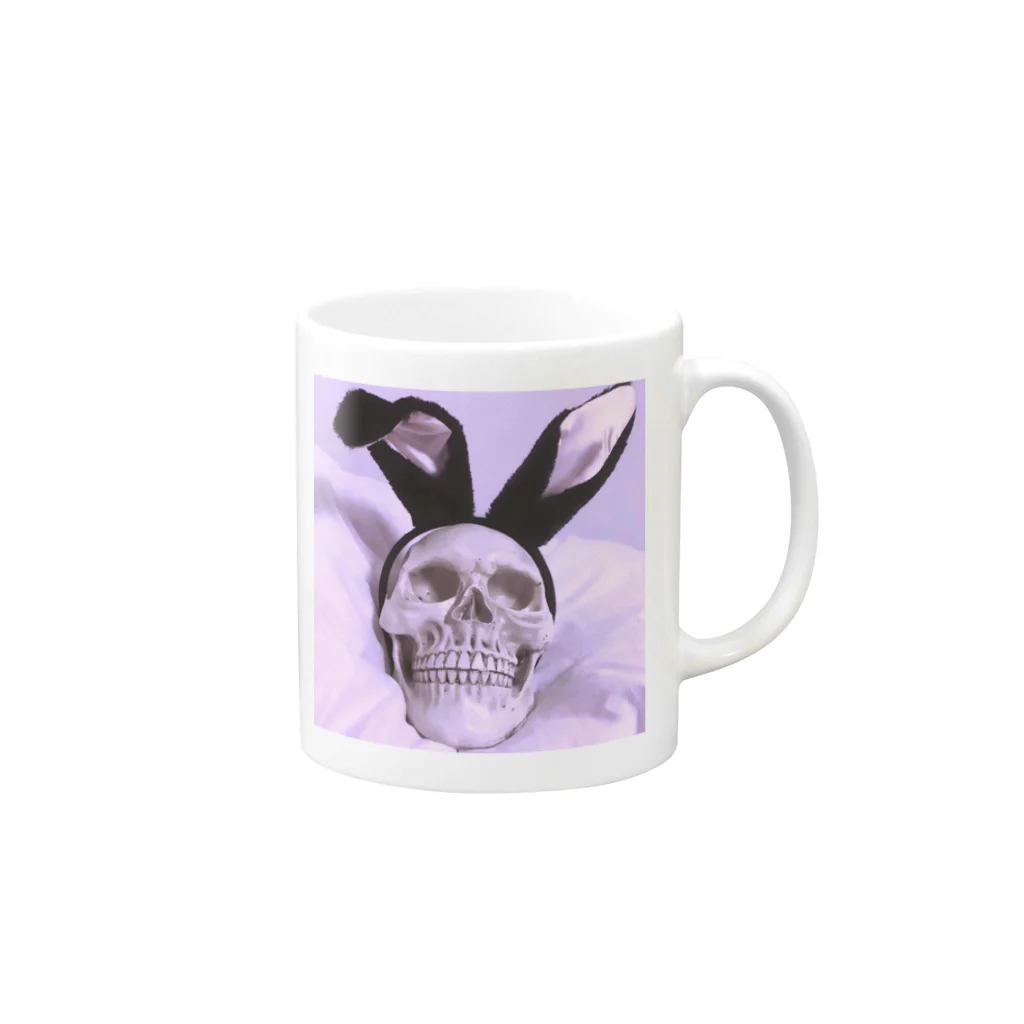 There Will Be Bloodのbunny Mug :right side of the handle