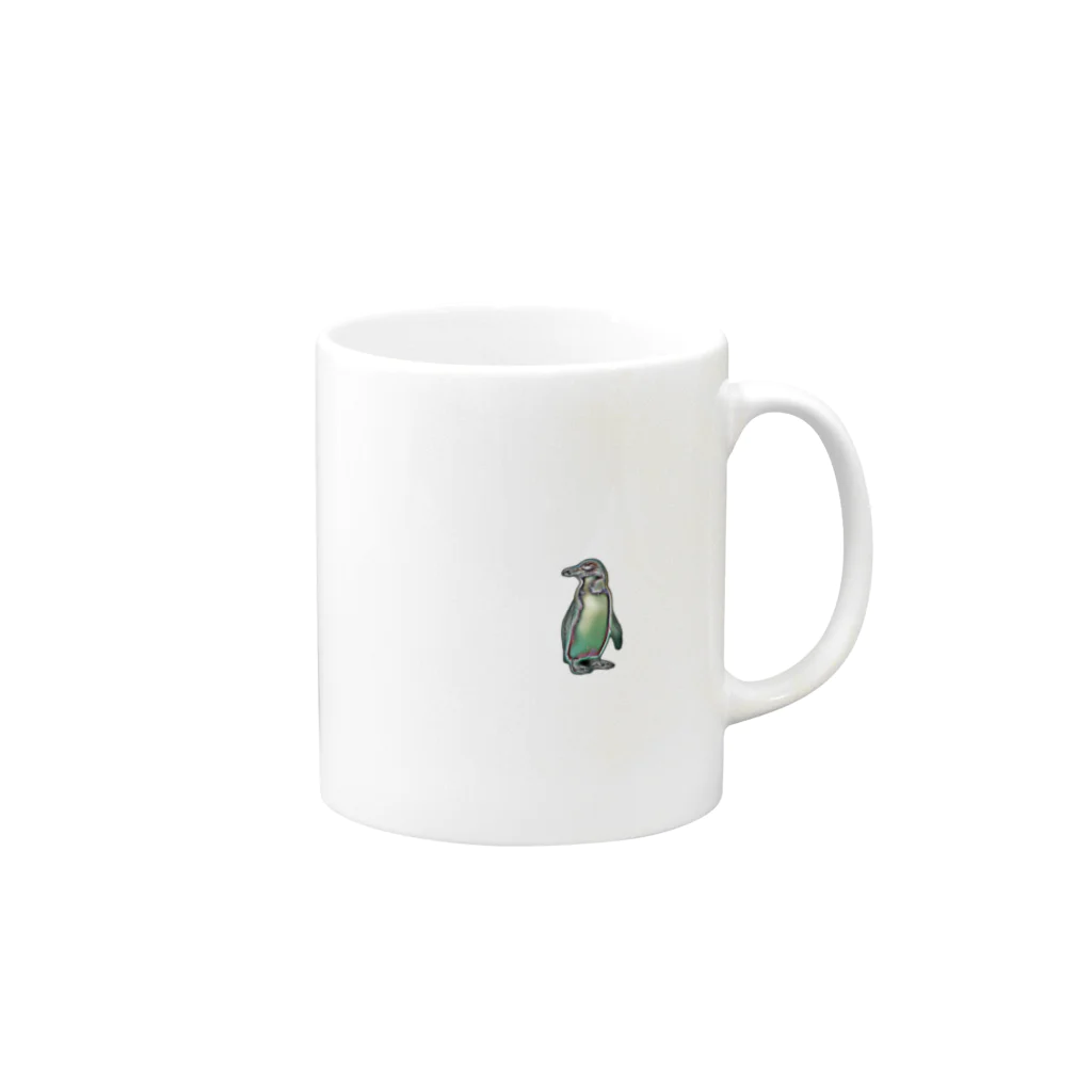 MasahiroNaritaのペンギン Mug :right side of the handle