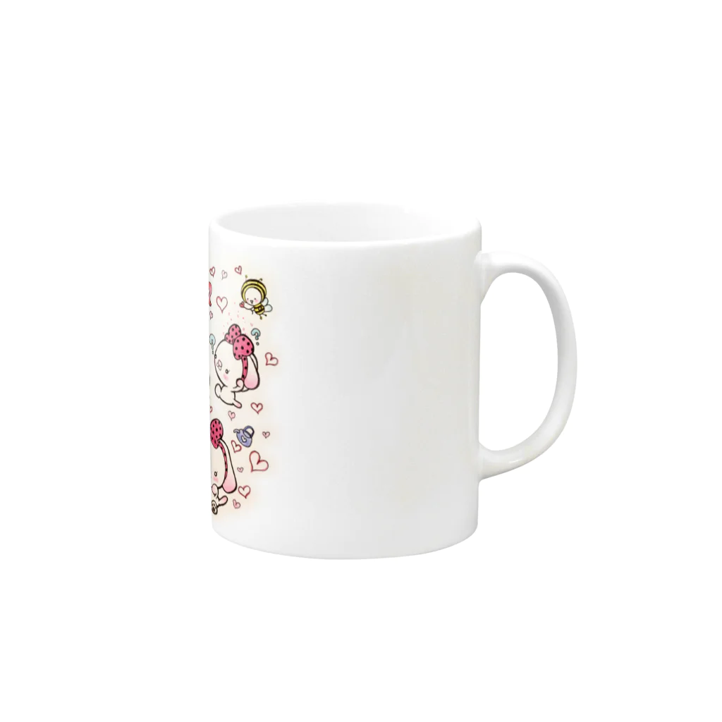 RumioのElla〜エラ〜 Mug :right side of the handle