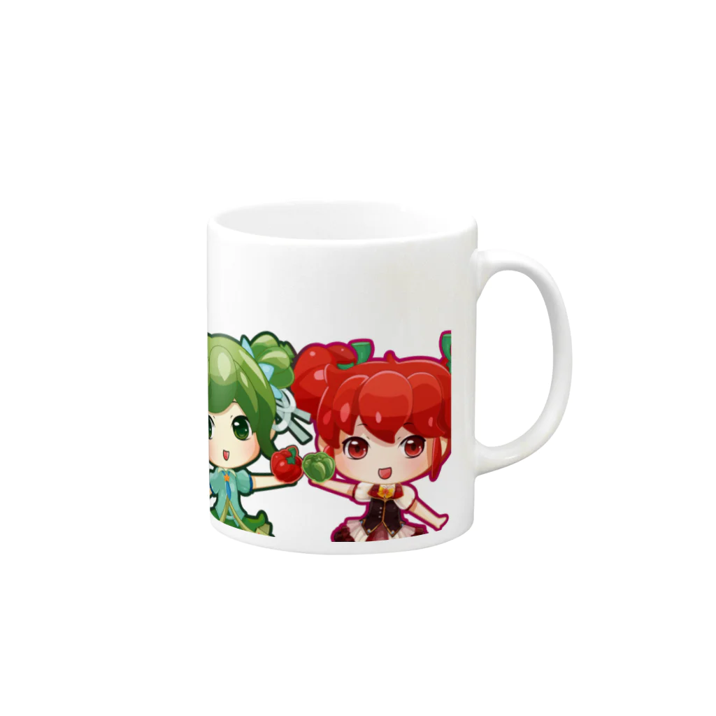 kouji0330のかぐらちゃん　1 Mug :right side of the handle