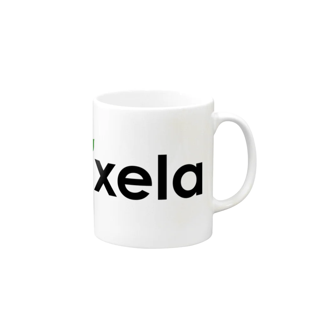 Pixela ShopのStandard Logo Mug :right side of the handle