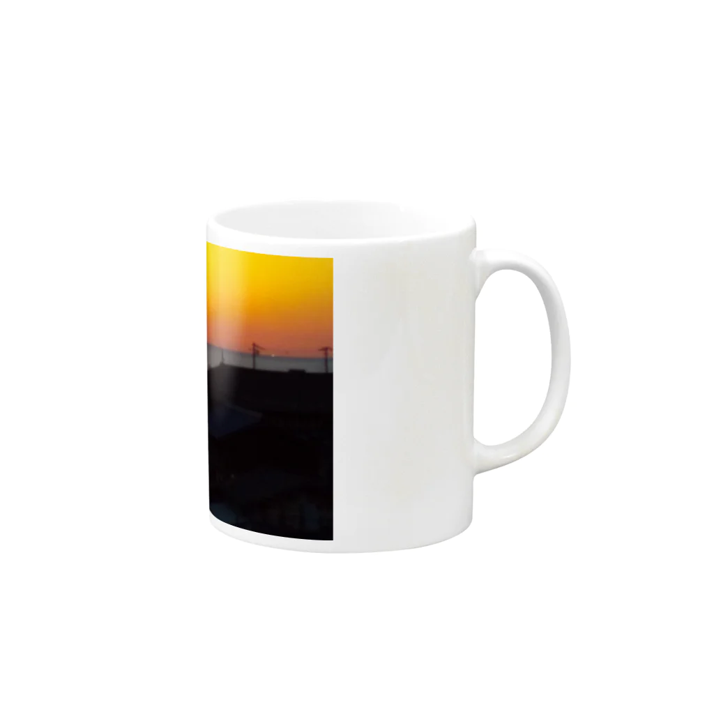 ta-chanの夕陽 Mug :right side of the handle