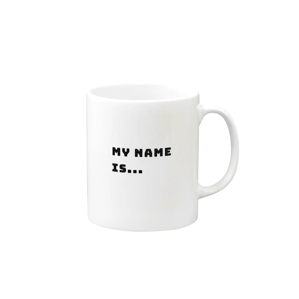 Leoneの【Leone】My name is... Mug :right side of the handle