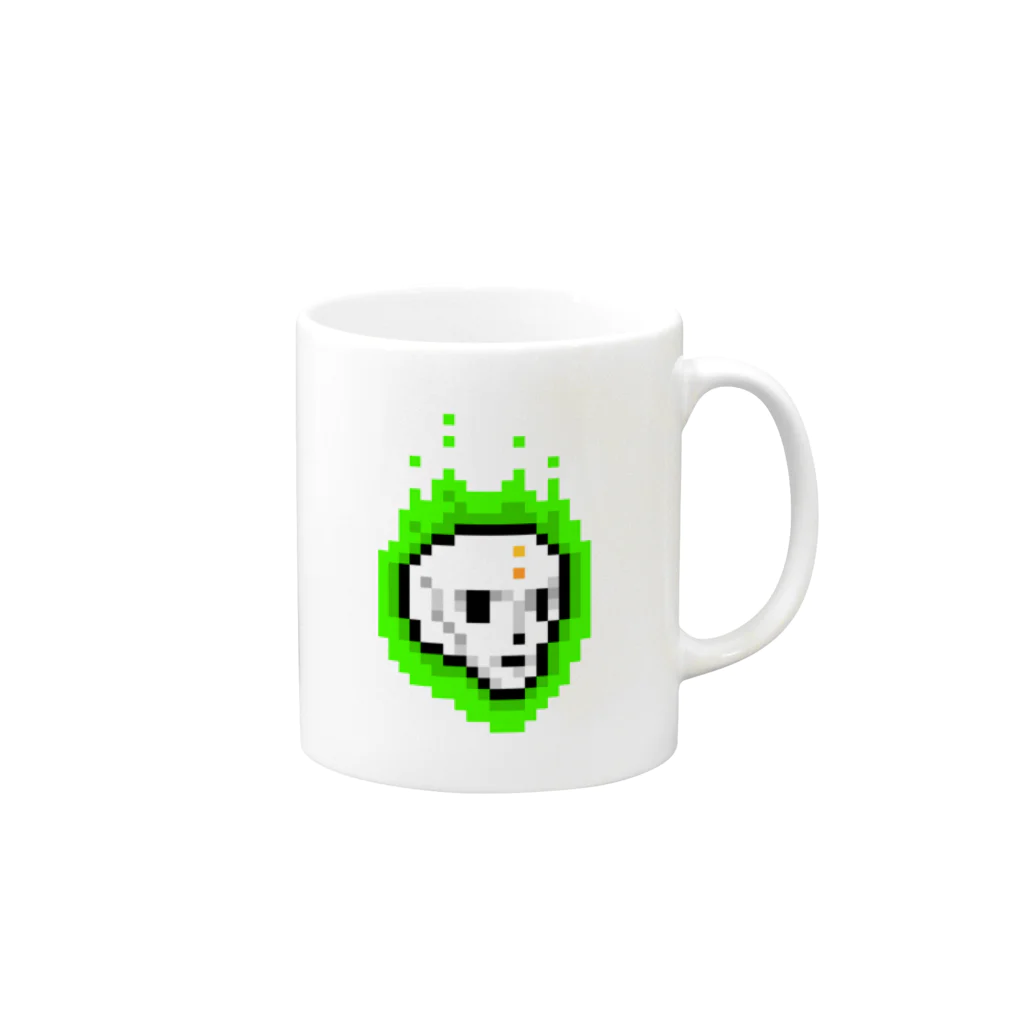 mafreのSkull of Zotar  Mug :right side of the handle