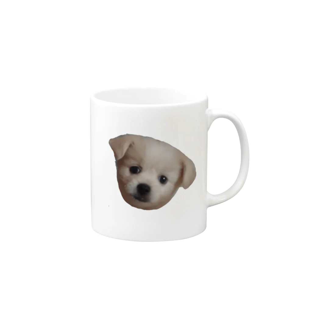 ポメキャバくんのポメキャバくん Mug :right side of the handle