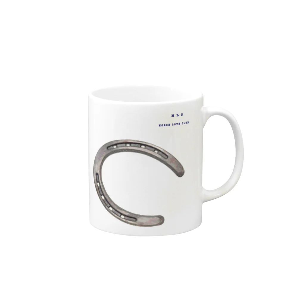 kira4869のHLC蹄鉄くん Mug :right side of the handle