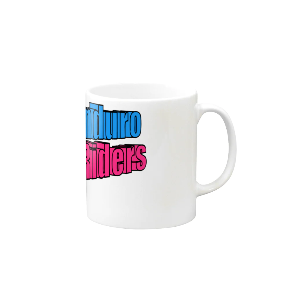 せろーのゴミ箱のHard Enduro Riders 3D Mug :right side of the handle