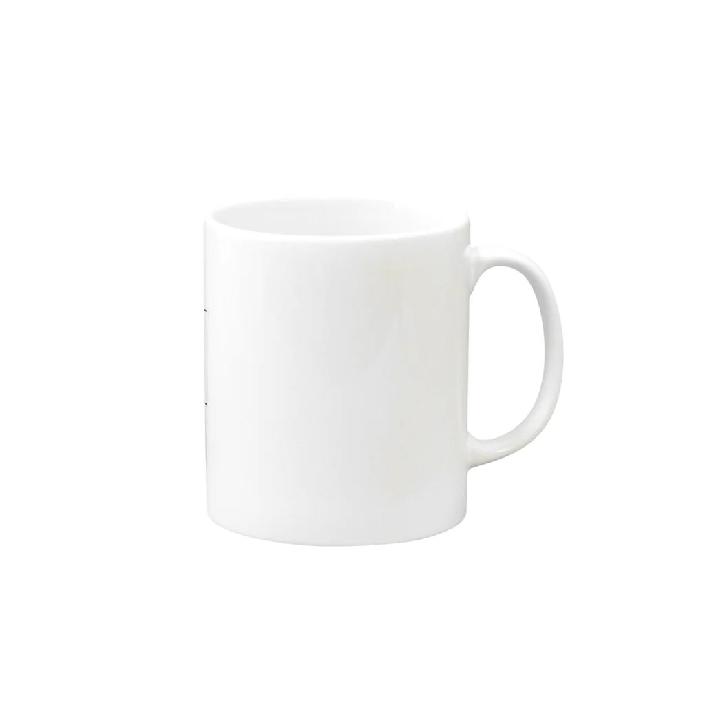 やましたの韓国ロゴ Mug :right side of the handle