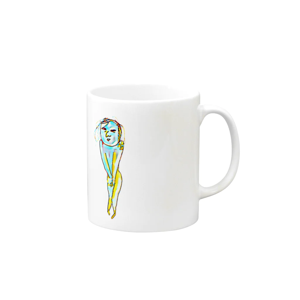 Nyah Yorkの処女 Mug :right side of the handle