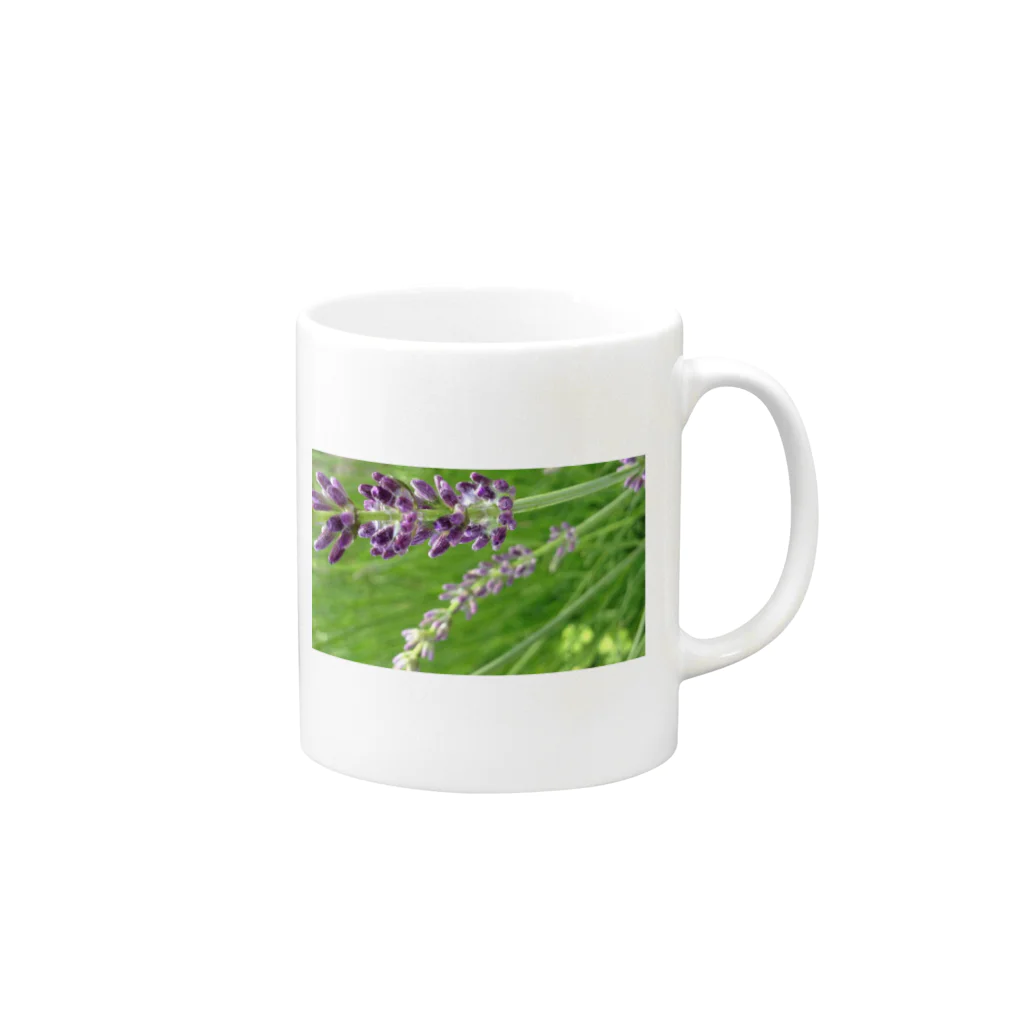 momo8presentの001 『Lavender 2015』 Mug :right side of the handle