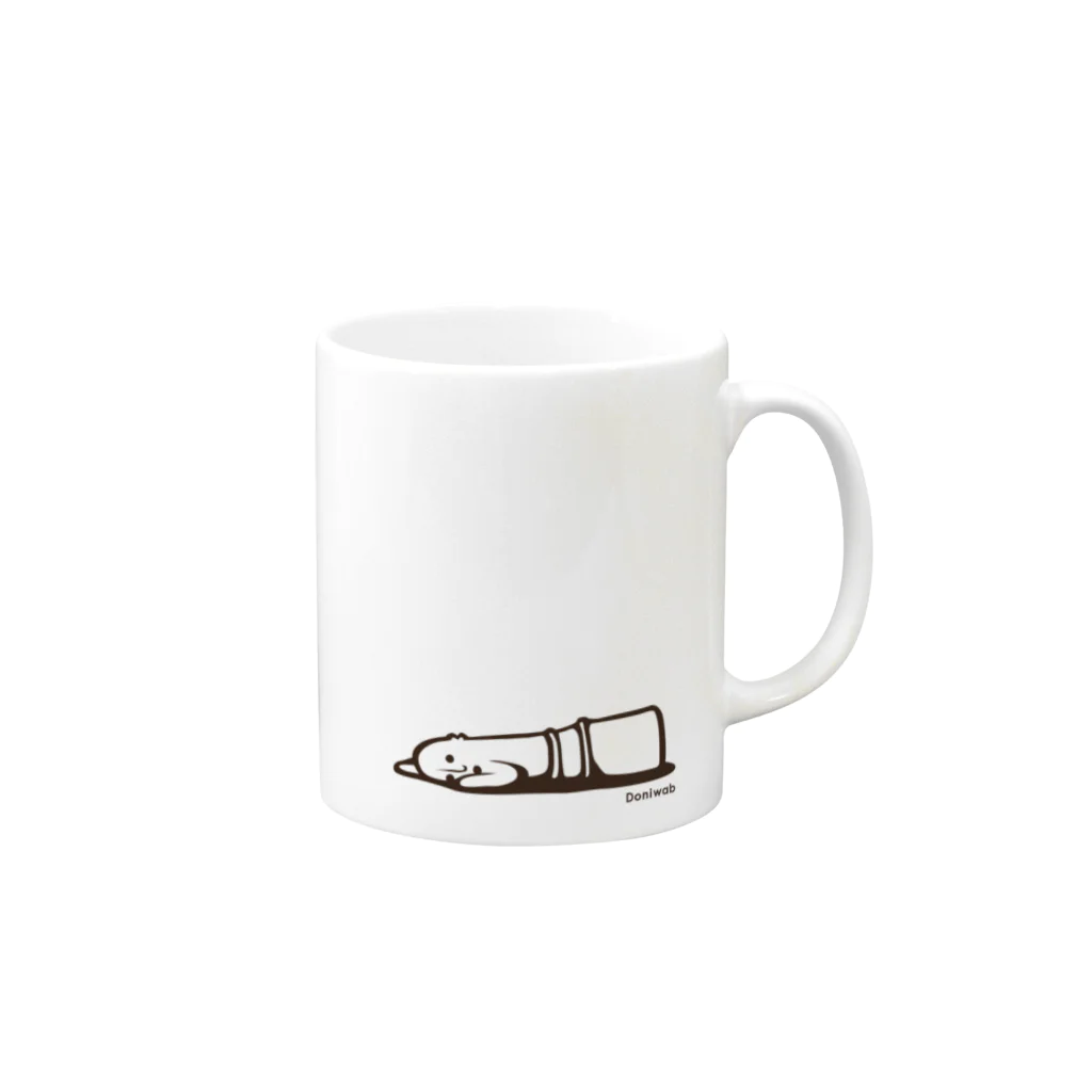 ドニワ部の行き倒れ埴輪 Mug :right side of the handle