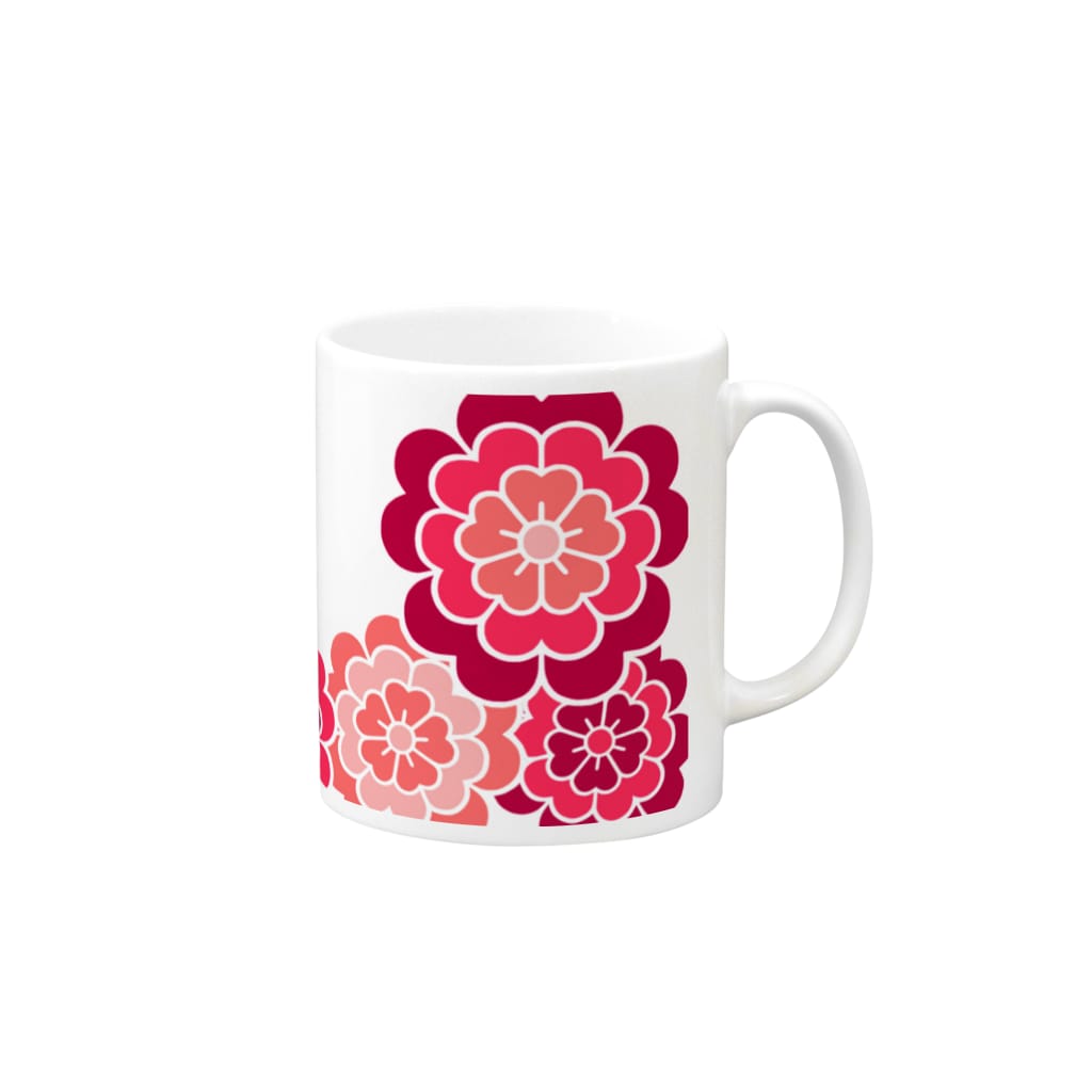 かぎろひのここのえざくら Mug :right side of the handle