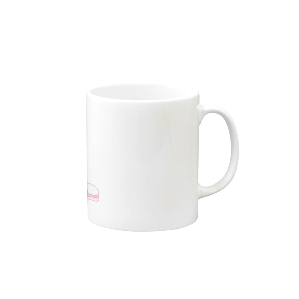 あきかぜのMug :right side of the handle