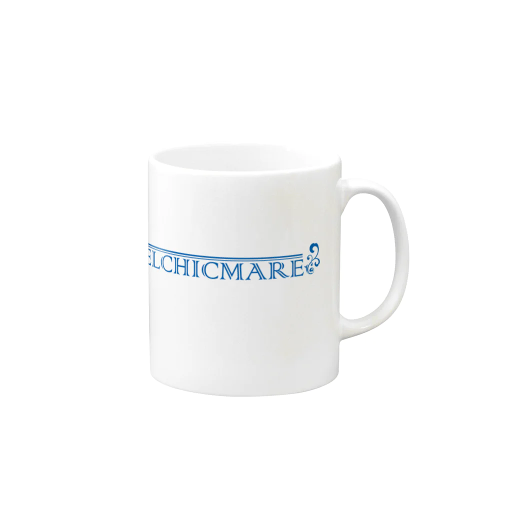 Pmine_RatluのＢＥＬＣＨＩＣＭＡＲＥ Mug :right side of the handle