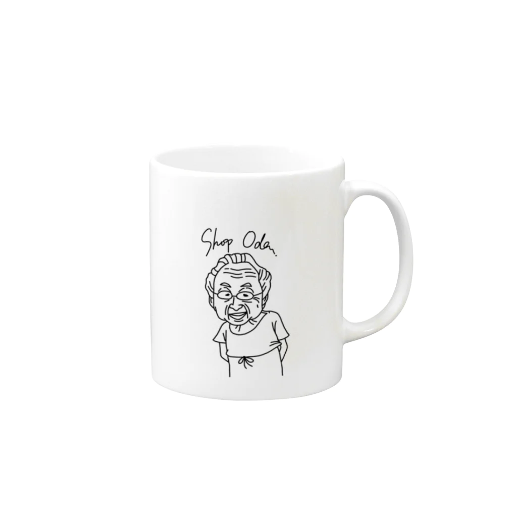 doragon85の小田商店　マグカップ Mug :right side of the handle