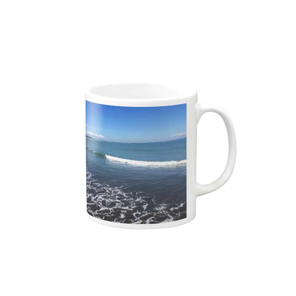 Standard 459 Online のBeach snap Mug :right side of the handle