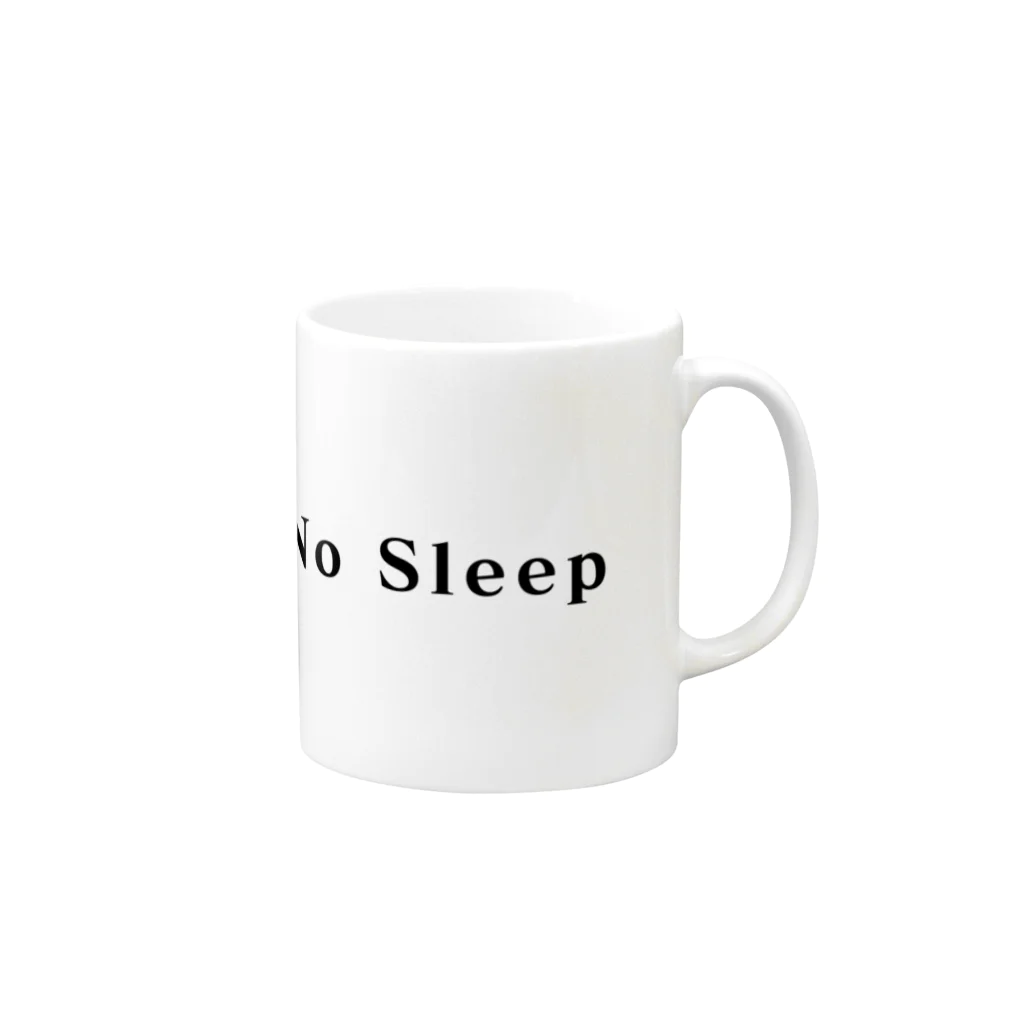 しゅんのNo Sleep Mug :right side of the handle