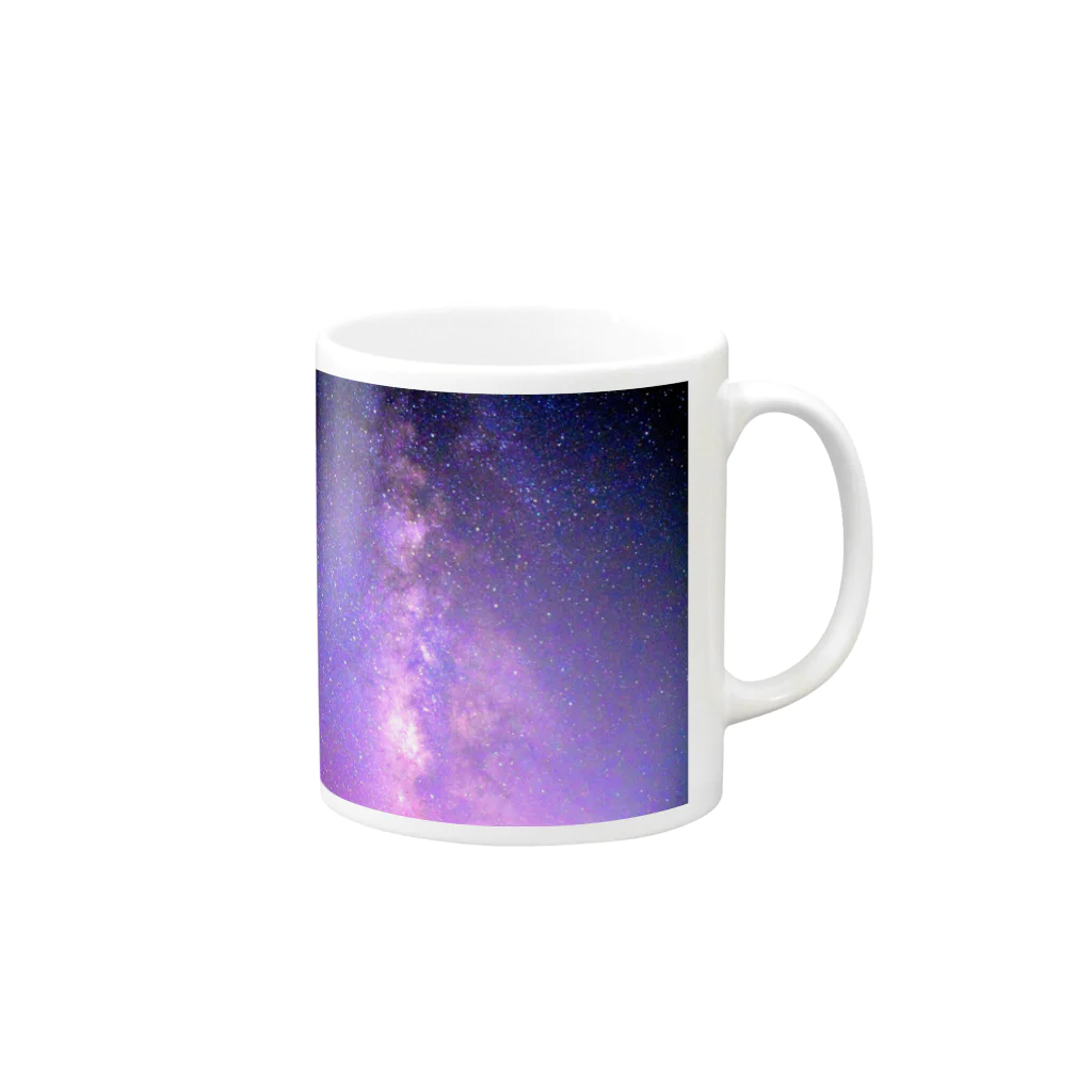 maaao.jpのmilky way Mug :right side of the handle