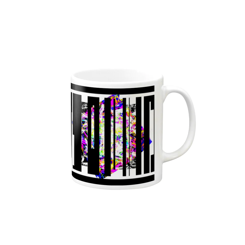 BleaのPsychic.Cube. Mug :right side of the handle