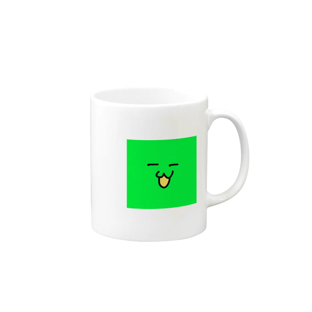 ちくわぶのちくわぶ Mug :right side of the handle