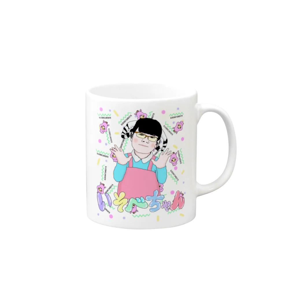 ぐらんトン坊やの売店のいそべちゃん（アイドル） Mug :right side of the handle