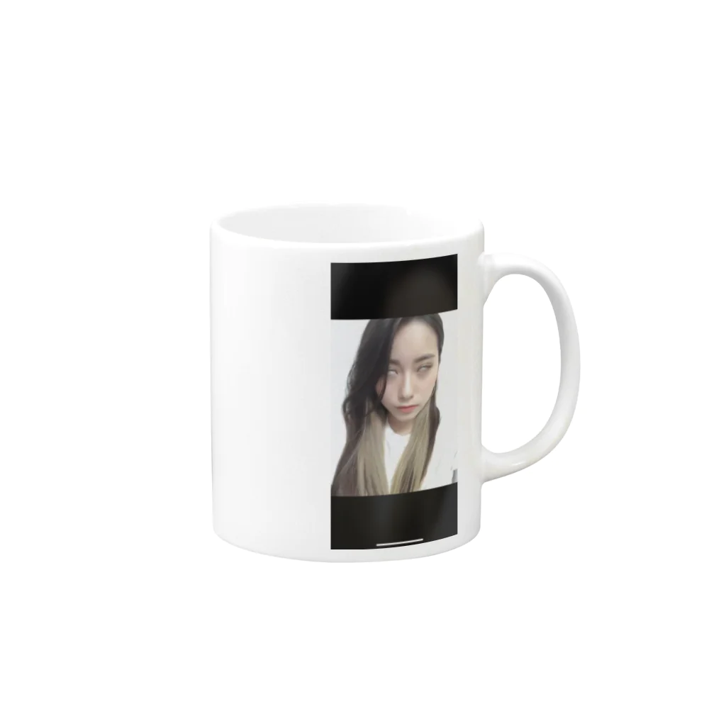 ほ と ち ゃの愛しのテクノブレイク Mug :right side of the handle