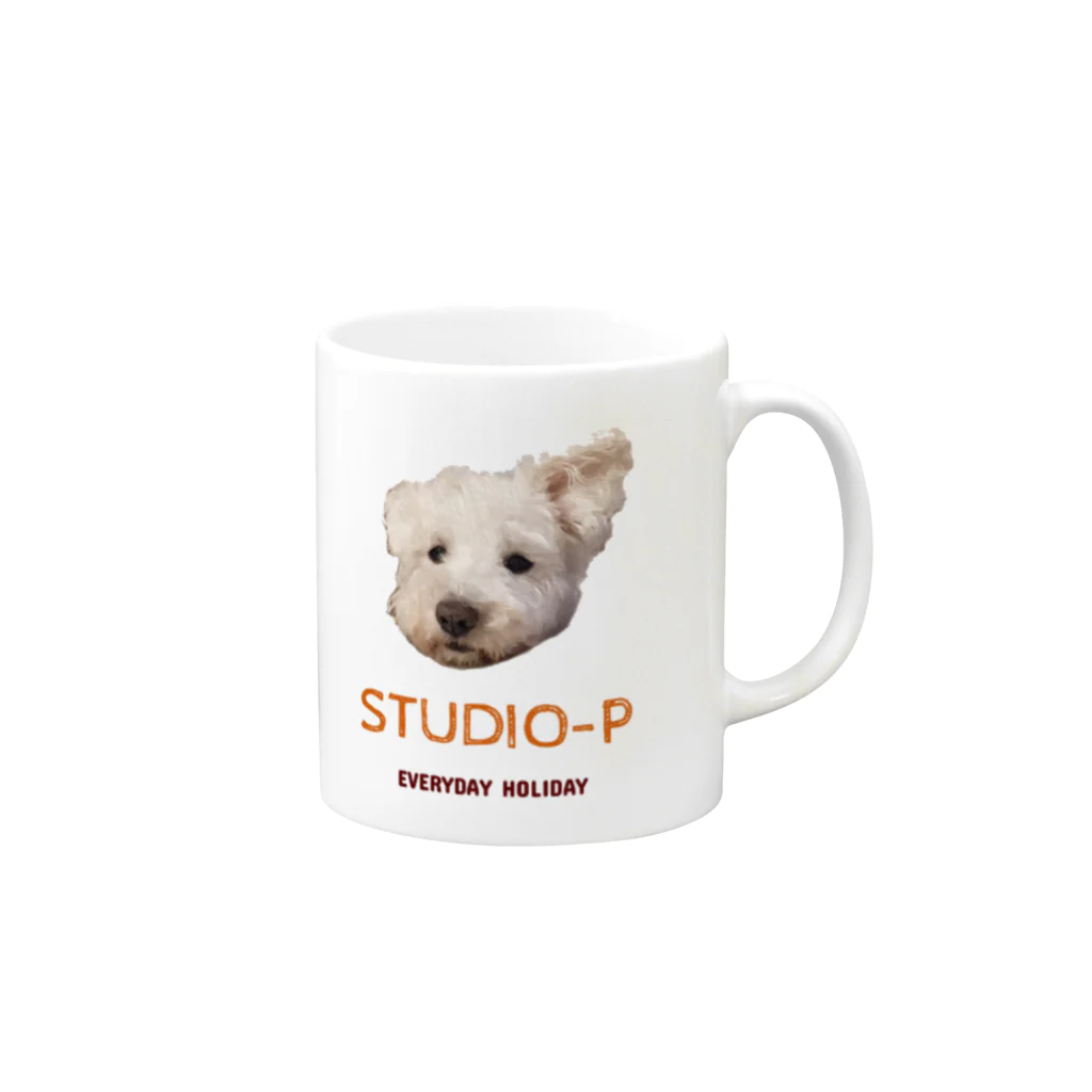 STUDIO-PのEVERYDAY HOLIDAY 1 Mug :right side of the handle