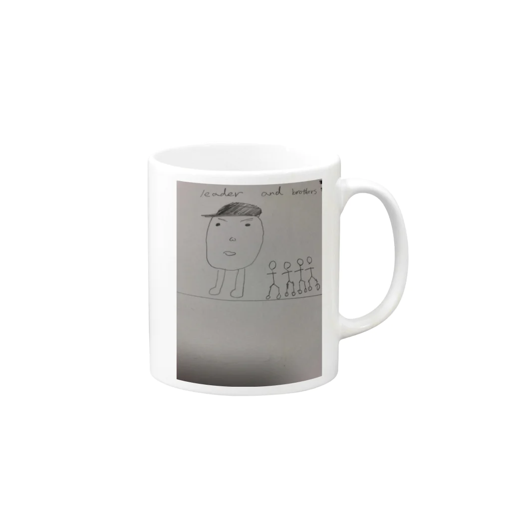 goodneckのleader and  brothers Mug :right side of the handle