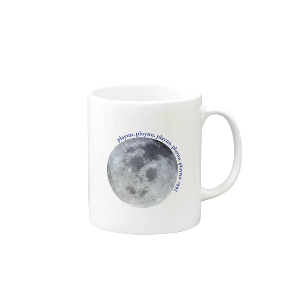 playnn.のmoon1997-mug- マグカップの取っ手の右面