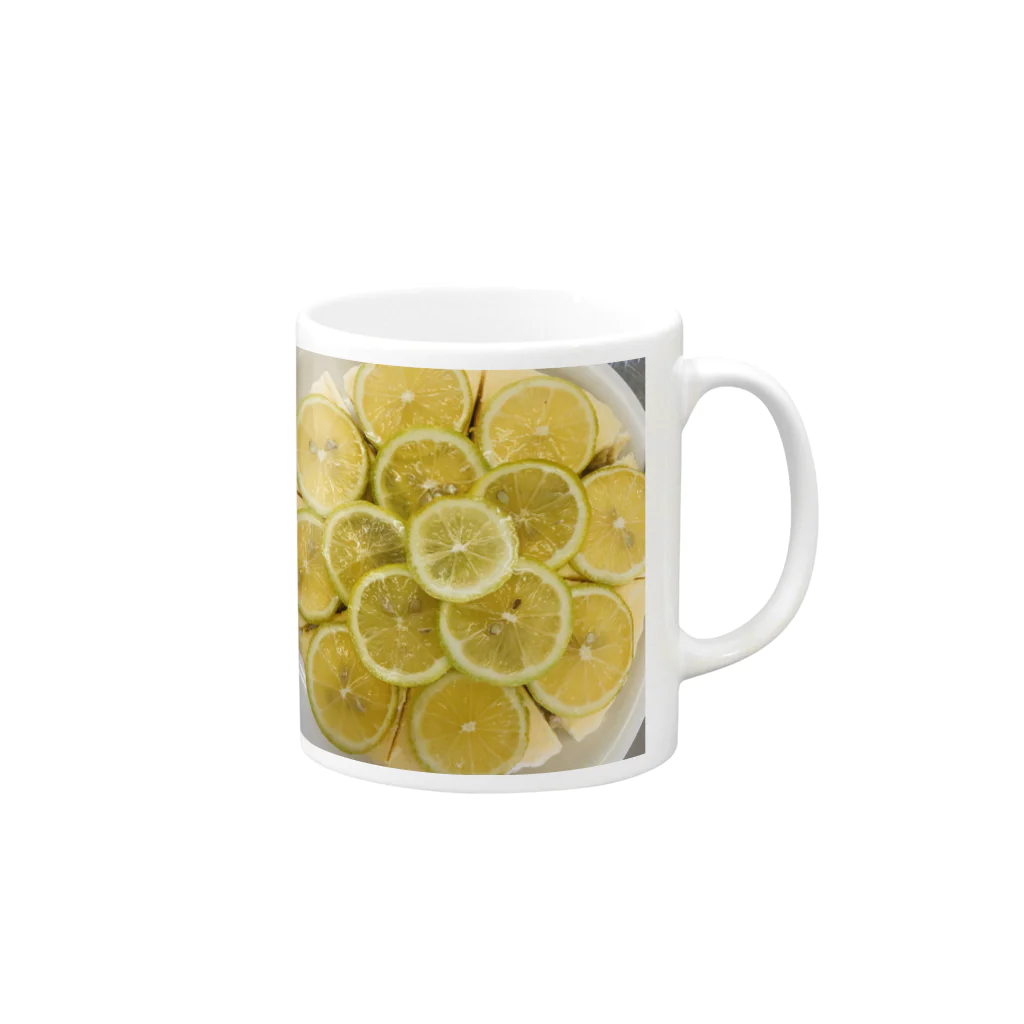 Testimoのレモンパイ Mug :right side of the handle
