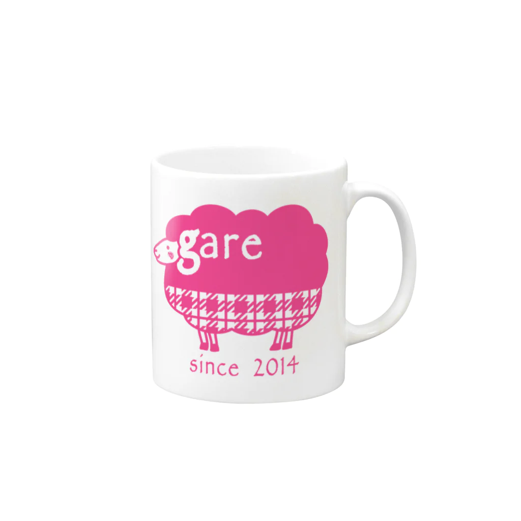 hodocoのガレリー　ローズ Mug :right side of the handle